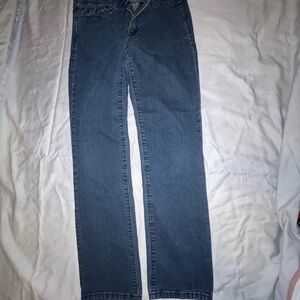Gloria Vanderbilt Dark Blue Straight Leg Jeans